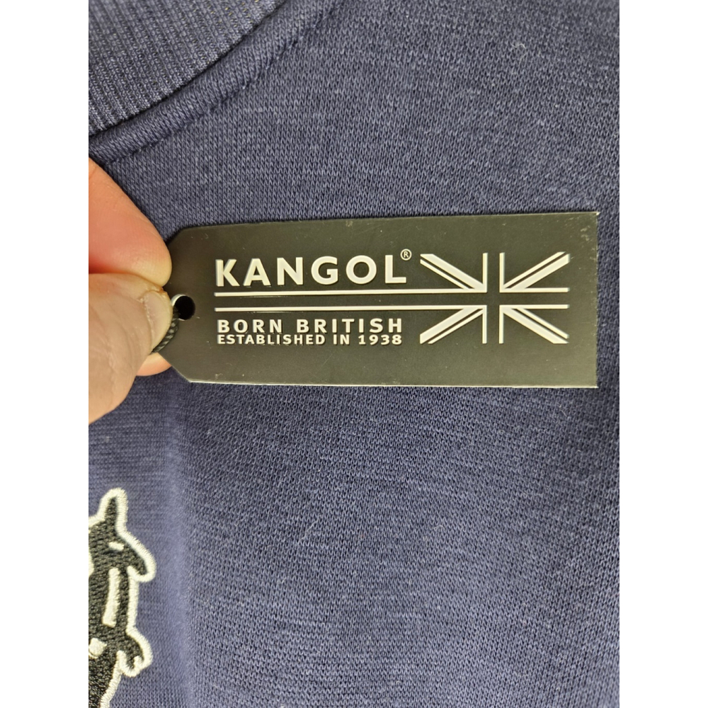 Kangol Long Sleeves Crewneck Size Large Purple New With Tag - Picture 4 of 10